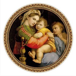 D-Toys (69771) - Raphael: "Madonna della Seggiola" - 525 pezzi