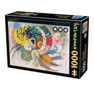 D-Toys (75925) - Vassily Kandinsky: "Dominant Curve" - 1000 pezzi