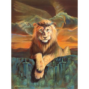 SunsOut (66048) - William Clayton Hallmark: "Lion of Judah" - 500 pezzi