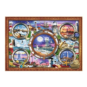 Trefl (10584) - "Lighthouses" - 1000 pezzi