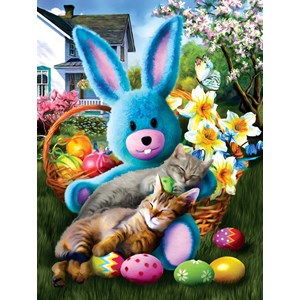 SunsOut (28844) - Tom Wood: "Easter Buddies" - 500 pezzi