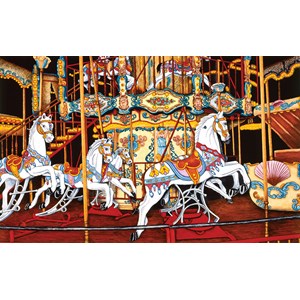 SunsOut (62701) - Thelma Winter: "Carousel at the Fair" - 550 pezzi