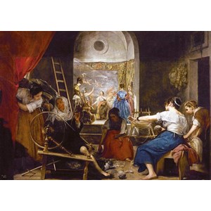 Educa (18584) - Diego Velázquez: "The Spinners" - 8000 pezzi