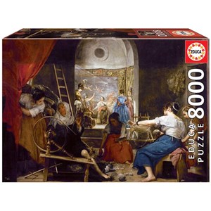 Educa (18584) - Diego Velázquez: "The Spinners" - 8000 pezzi