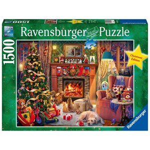 Ravensburger (16558) - "At Christmas" - 1500 pezzi