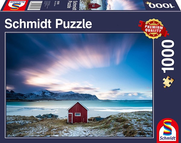 Schmidt Spiele (58395) - "Hut on the Atlantic Coast" - 1000 pezzi