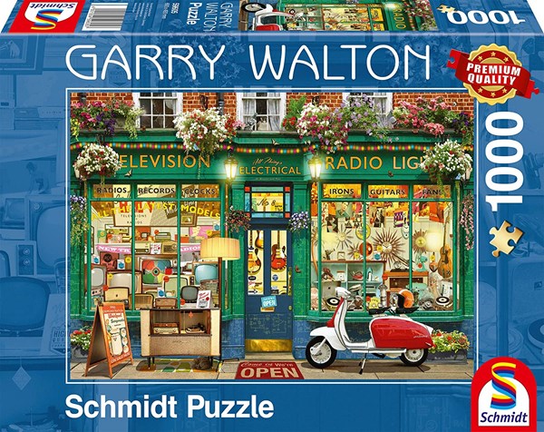 Schmidt Spiele (59605) - Garry Walton: "Electronics Shop" - 1000 pezzi