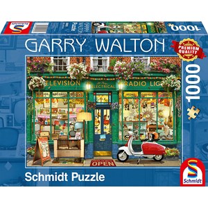 Schmidt Spiele (59605) - Garry Walton: "Electronics Shop" - 1000 pezzi