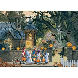 Cobble Hill (85085) - Douglas Laird: "Halloween Buddies" - 500 pezzi