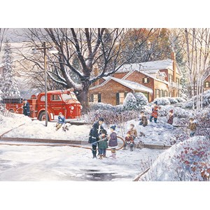Cobble Hill (85065) - Douglas Laird: "Big Game Tomorrow" - 500 pezzi