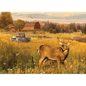 Cobble Hill (85078) - Greg Giordano: "Deer Field" - 500 pezzi