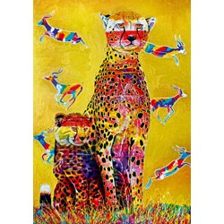 Bluebird Puzzle (70301) - Graeme Stevenson: "African Watch" - 1000 pezzi