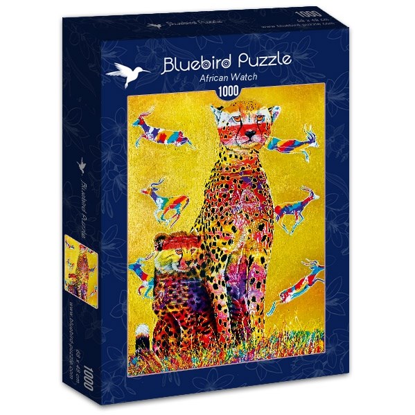 Bluebird Puzzle (70301) - Graeme Stevenson: "African Watch" - 1000 pezzi