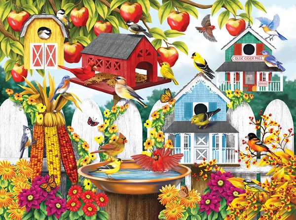 SunsOut (63009) - Nancy Wernersbach: "Autumn Backyard" - 1000 pezzi