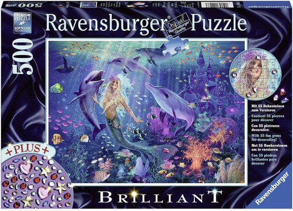 Ravensburger (14993) - "Enchanting Mermaid" - 500 pezzi