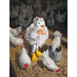 SunsOut (36062) - "New Rooster in Town" - 500 pezzi