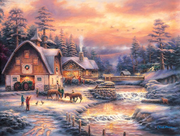 SunsOut (33714) - "Country Holidays" - 500 pezzi