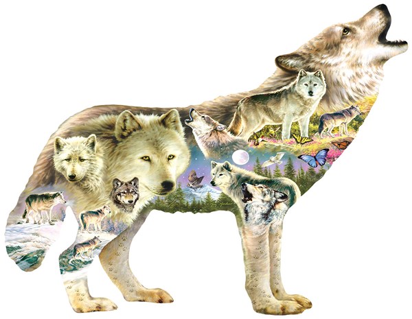 SunsOut (96038) - Greg Giordano: "Meadow Wolf" - 750 pezzi