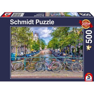 Schmidt Spiele (58942) - "Amsterdam" - 500 pezzi