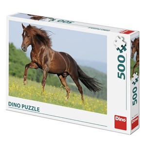Dino (50241) - "Horse in a Meadow" - 500 pezzi