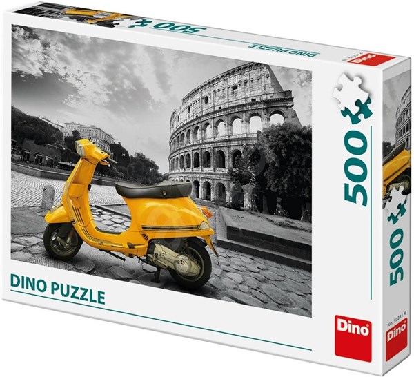 Dino (50231) - "Scooter at the Colosseum" - 500 pezzi