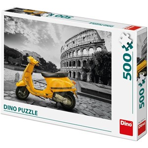 Dino (50231) - "Scooter at the Colosseum" - 500 pezzi