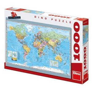 Dino (53248) - "Map of the World" - 1000 pezzi