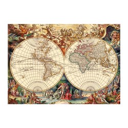 Dino (53249) - "Antique World Map" - 1000 pezzi