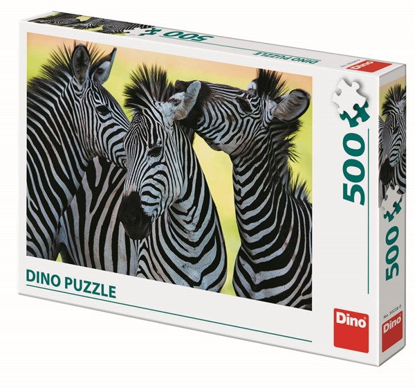 Dino (50226) - "3 Zebras" - 500 pezzi