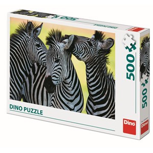 Dino (50226) - "3 Zebras" - 500 pezzi