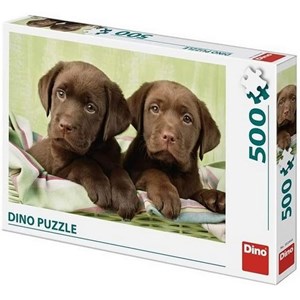 Dino (50244) - "Labradors" - 500 pezzi