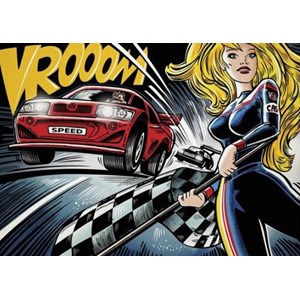 Dino (53272) - "Pop Art, Race" - 1000 pezzi