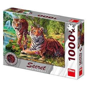 Dino (53262) - "Tigers" - 1000 pezzi