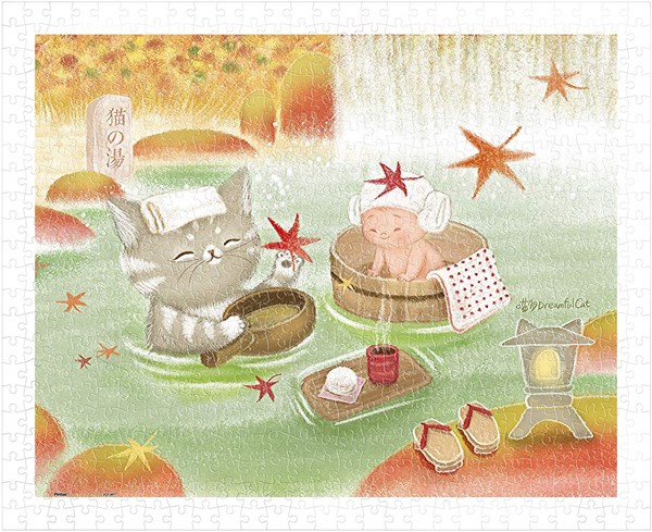 Pintoo (h2074) - "Mumu in the Hot Spring" - 500 pezzi