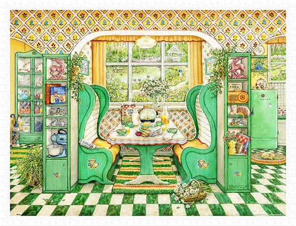 Pintoo (h2002) - Janet Kruskamp: "Breakfast Nook" - 1200 pezzi