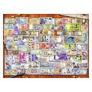 Pintoo (h2086) - Garry Walton: "Currency of the World" - 1200 pezzi