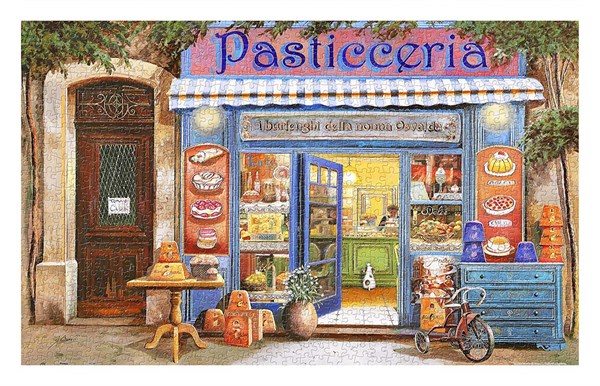 Pintoo (h1998) - Guido Borelli: "Pastry Shop" - 1000 pezzi