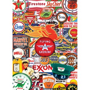 MasterPieces (71815) - "Puzzle in Suitcase, Retro Petrol" - 1000 pezzi