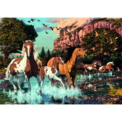 Dino (53264) - "Horses" - 1000 pezzi
