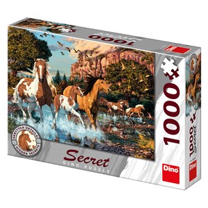 Dino (53264) - "Horses" - 1000 pezzi