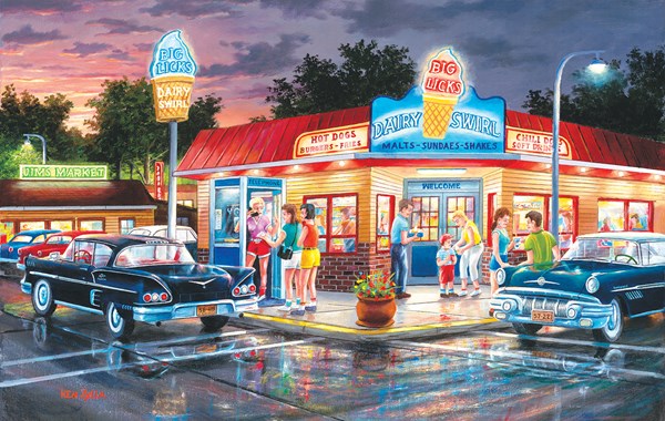 SunsOut (39372) - Ken Zylla: "A Touch of August" - 550 pezzi