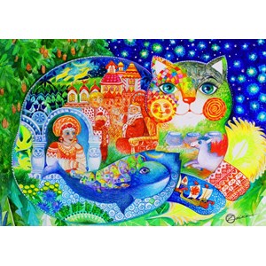 Bluebird Puzzle (70411) - Oxana Zaika: "Russian Tale" - 1500 pezzi