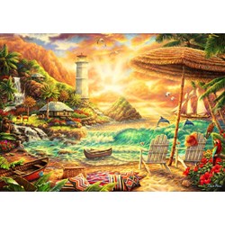 Bluebird Puzzle (70417) - Chuck Pinson: "Love the Beach" - 1000 pezzi