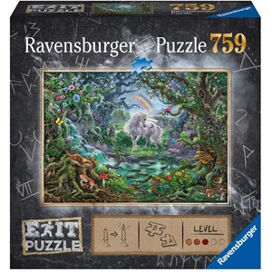 Ravensburger (15030) - "EXIT Unicorn (in German)" - 759 pezzi