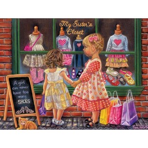 SunsOut (35858) - Tricia Reilly-Matthews: "My Sister's Closet" - 500 pezzi