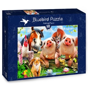 Bluebird Puzzle (70285) - Howard Robinson: "Petting Farm" - 500 pezzi