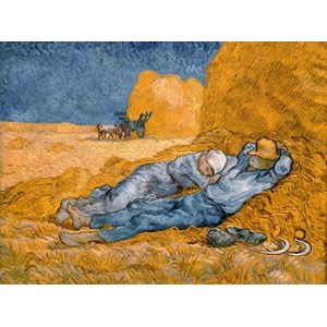 Grafika (00689) - Vincent van Gogh: "La Sieste (d'après Millet), 1890" - 2000 pezzi