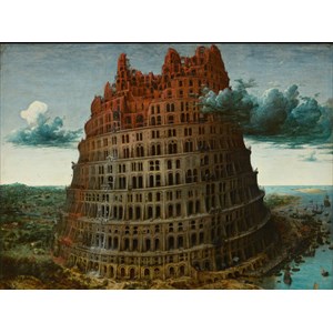 Grafika (00697) - Pieter Brueghel the Elder: "The Tower of Babel" - 2000 pezzi
