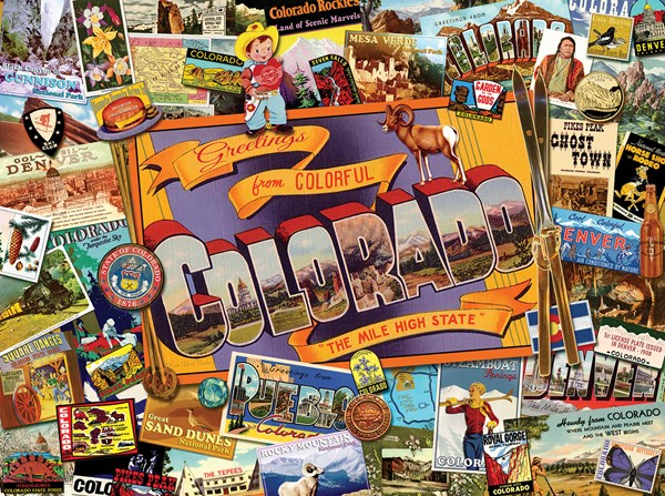 SunsOut (70034) - Ward Thacker Studio: "Mile High Colorado" - 1000 pezzi
