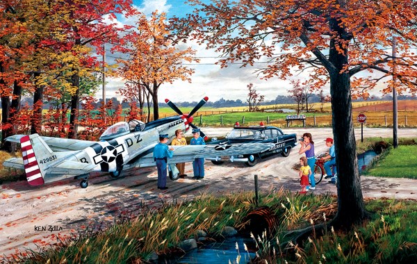 SunsOut (39336) - Ken Zylla: "Emergency Landing" - 550 pezzi